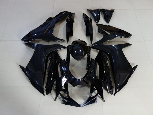Nero Lucido Semplice 2011-2024 GSXR 600-750 Carena Moto Nero Lucido Semplice 2011-2024 GSXR 600-750 Carena Moto