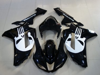 Nero Lucido & Teschio 2007-2008 ZX6R Carena Moto