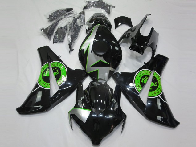 Nero Lucido & Verde 2008-2011 CBR1000RR Carena Moto Nero Lucido & Verde 2008-2011 CBR1000RR Carena Moto