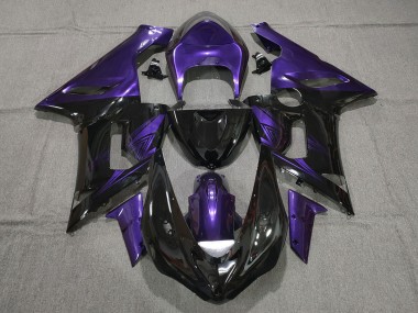 Nero Lucido & Viola 2005-2006 ZX6R Carena Moto