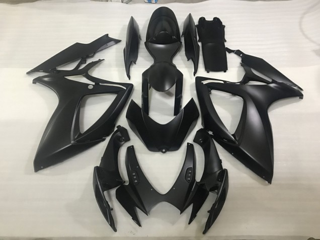 Nero Opaco 2006-2007 GSXR 600-750 Carena Moto Nero Opaco 2006-2007 GSXR 600-750 Carena Moto