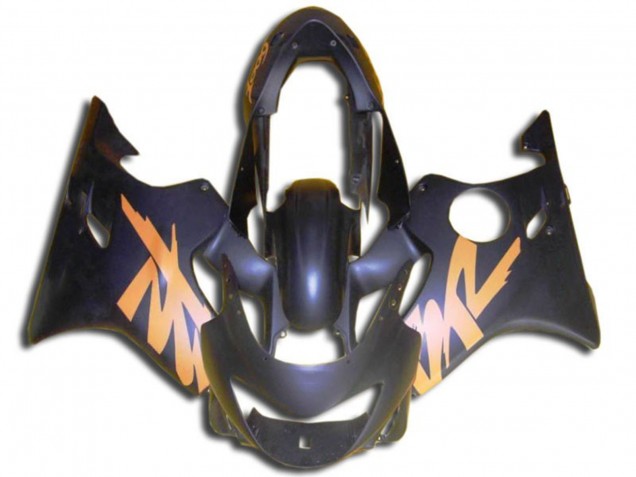 Nero Opaco & Arancione 1999-2000 CBR600 F4 Carena Moto Nero Opaco & Arancione 1999-2000 CBR600 F4 Carena Moto