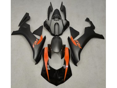Nero Opaco & Arancione 2015-2019 R1 Carena Moto