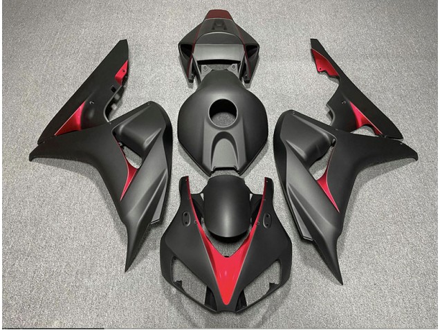 Nero Opaco & Azzurro 2006-2007 CBR1000RR Carena Moto Nero Opaco & Azzurro 2006-2007 CBR1000RR Carena Moto