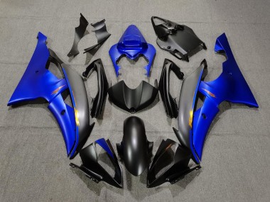 Nero Opaco & Blu 2008-2016 R6 Carena Moto