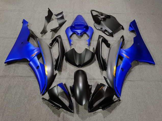 Nero Opaco & Blu 2008-2016 R6 Carena Moto