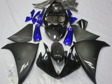 Nero Opaco & Blu 2009-2011 R1 Carena Moto