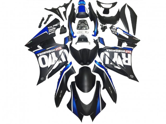 Nero Opaco & Blu 2017-2023 GSXR 1000 Carena Moto