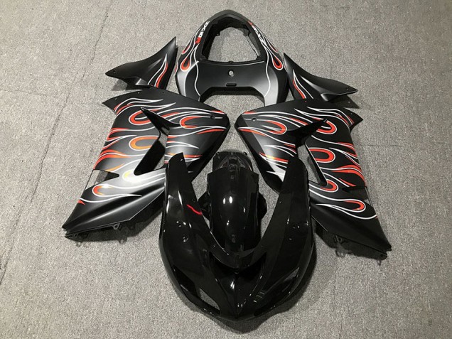 Nero Opaco & Fiamma 2006-2007 ZX10R Carena Moto