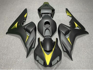 Nero Opaco & Giallo 2006-2007 CBR1000RR Carena Moto