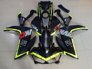Nero Opaco & Giallo 2015-2018 R3 Carena Moto