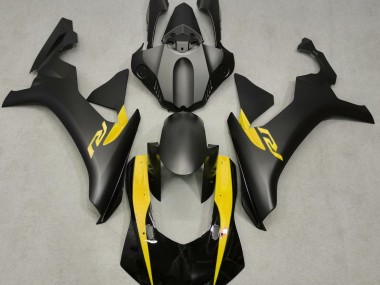 Nero Opaco & Giallo 2015-2019 R1 Carena Moto