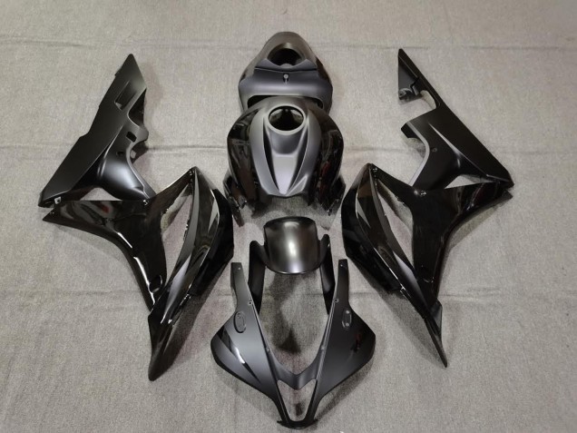 Nero Opaco & Lucido 2007-2008 CBR600RR Carena Moto