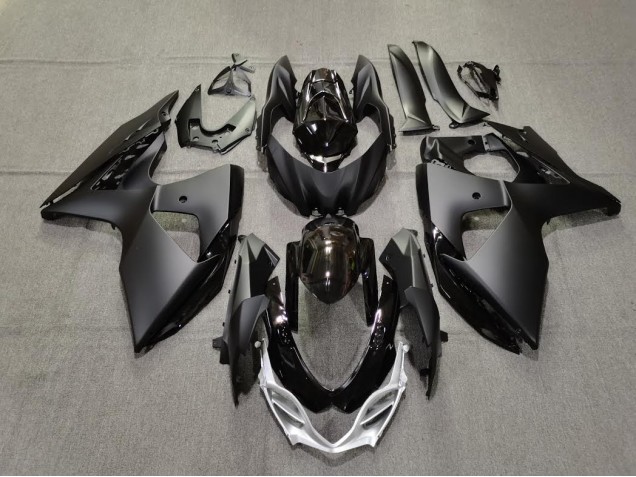 Nero Opaco & Lucido 2009-2016 GSXR 1000 Carena Moto Nero Opaco & Lucido 2009-2016 GSXR 1000 Carena Moto