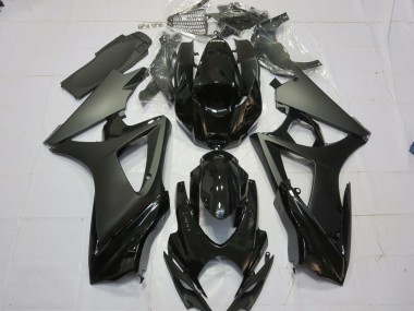 Nero Opaco Nero Lucido 2007-2008 GSXR 1000 Carena Moto