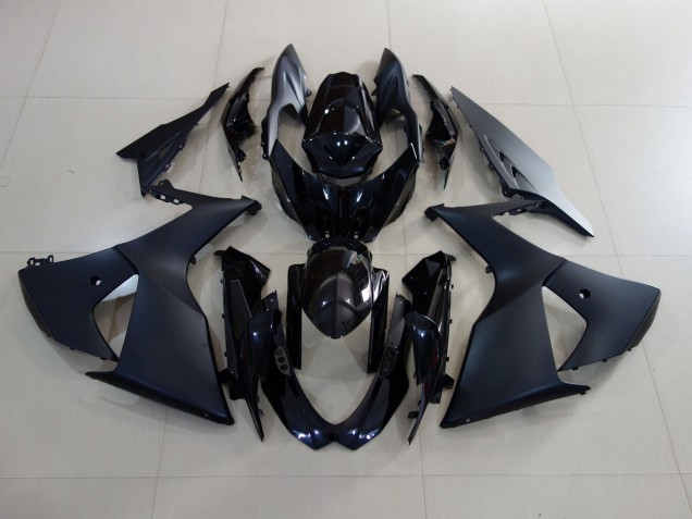 Nero Opaco & Nero Lucido 2009-2016 GSXR 1000 Carena Moto Nero Opaco & Nero Lucido 2009-2016 GSXR 1000 Carena Moto