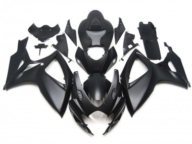 Nero Opaco OEM Stile Personalizzato 2006-2007 GSXR 600-750 Carena Moto