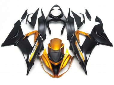 Nero Opaco & Oro 2013-2018 ZX6R Carena Moto