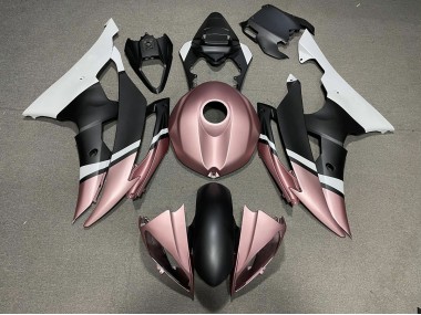 Nero Opaco & Oro Rosa 2008-2016 R6 Carena Moto