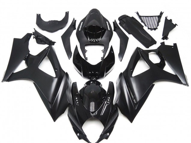 Nero Opaco Personalizzato Personalizzato 2007-2008 GSXR 1000 Carena Moto