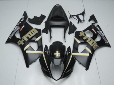 Nero Opaco Rizla 2003-2004 GSXR 1000 Carena Moto