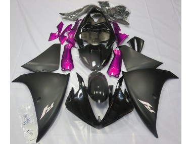 Nero Opaco & Rosa 2009-2011 R1 Carena Moto