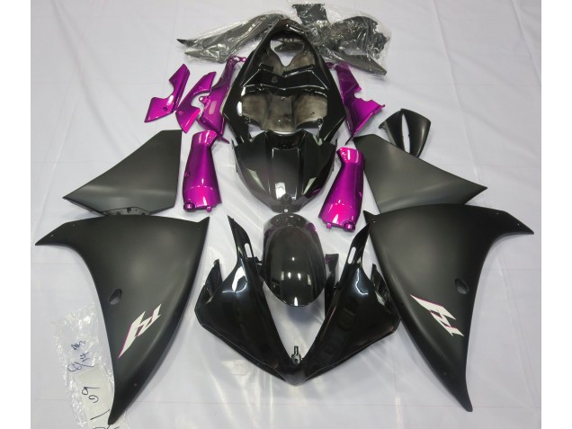 Nero Opaco & Rosa 2009-2011 R1 Carena Moto Nero Opaco & Rosa 2009-2011 R1 Carena Moto