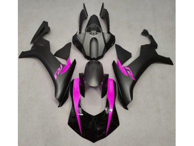 Nero Opaco & Rosa 2015-2019 R1 Carena Moto