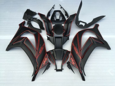 Nero Opaco & Rosso 2011-2015 ZX10R Carena Moto
