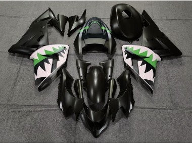 Nero Opaco & Verde 2004-2005 ZX10R Carena Moto