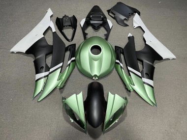 Nero Opaco & Verde 2008-2016 R6 Carena Moto