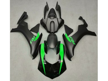 Nero Opaco & Verde 2015-2019 R1 Carena Moto