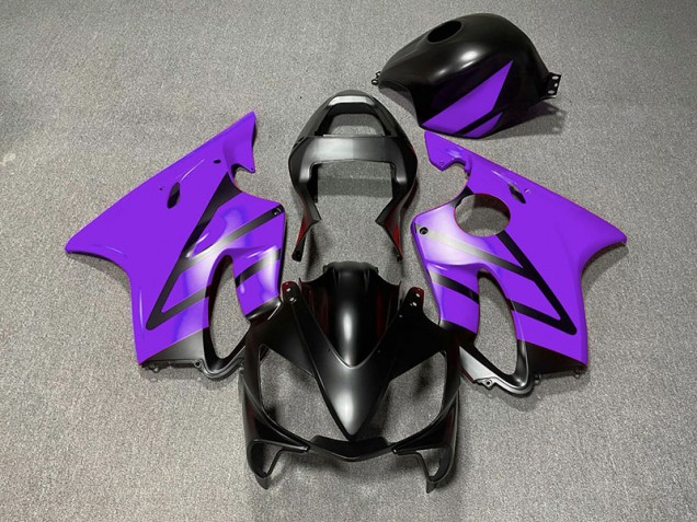Nero Opaco & Viola 2001-2003 CBR600 F4i Carena Moto Nero Opaco & Viola 2001-2003 CBR600 F4i Carena Moto