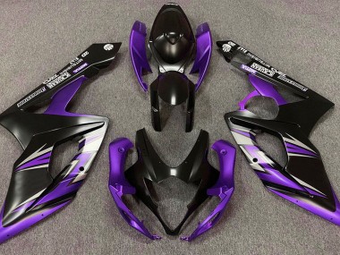 Nero Opaco & Viola 2005-2006 GSXR 1000 Carena Moto