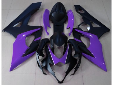 Nero Opaco & Viola 2005-2006 GSXR 1000 Carena Moto