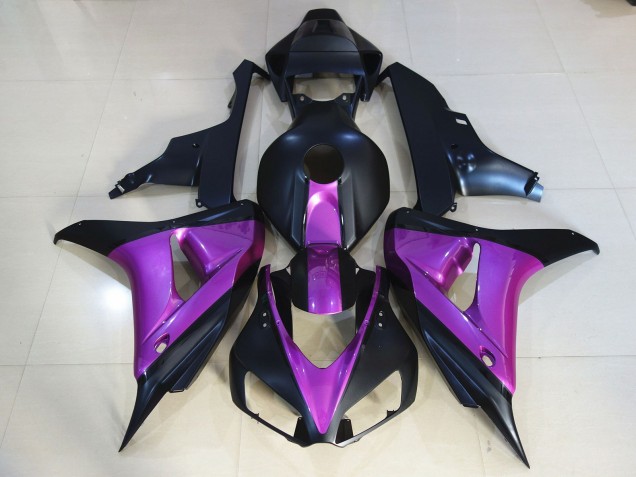 Nero Opaco Viola 2006-2007 CBR1000RR Carena Moto Nero Opaco Viola 2006-2007 CBR1000RR Carena Moto
