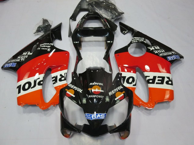 Nero Repsol 2001-2003 CBR600 F4i Carena Moto Nero Repsol 2001-2003 CBR600 F4i Carena Moto