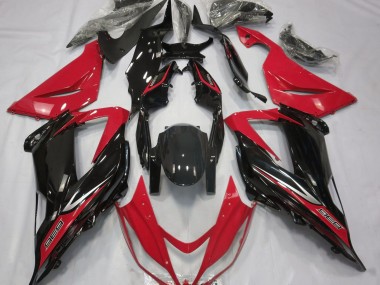 Nero & Rosso 2013-2018 ZX6R Carena Moto