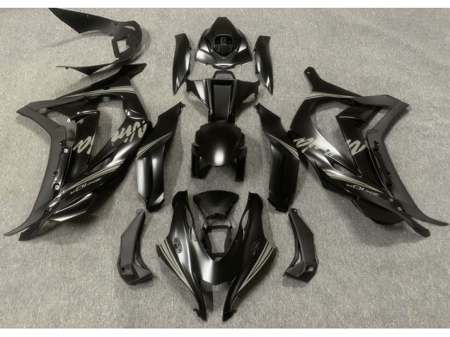 Nero Satinato & Grigio 2016-2019 ZX10R Carena Moto Nero Satinato & Grigio 2016-2019 ZX10R Carena Moto