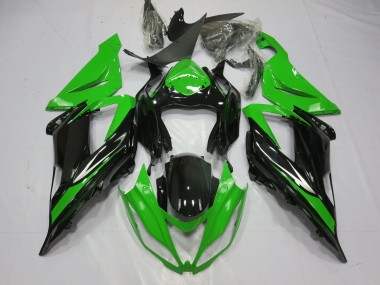 Nero & Verde 2013-2018 ZX6R Carena Moto