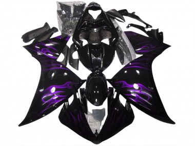 Nero & Viola Fiamma 2009-2011 R1 Carena Moto