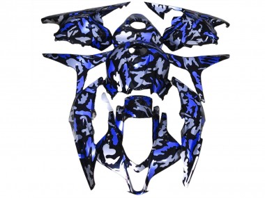Neve Blu Scuro Camo 2009-2012 CBR600RR Carena Moto
