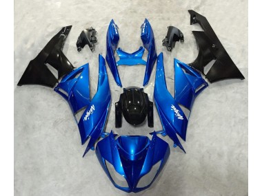 Ninja Blu & Nero 2009-2012 ZX6R Carena Moto
