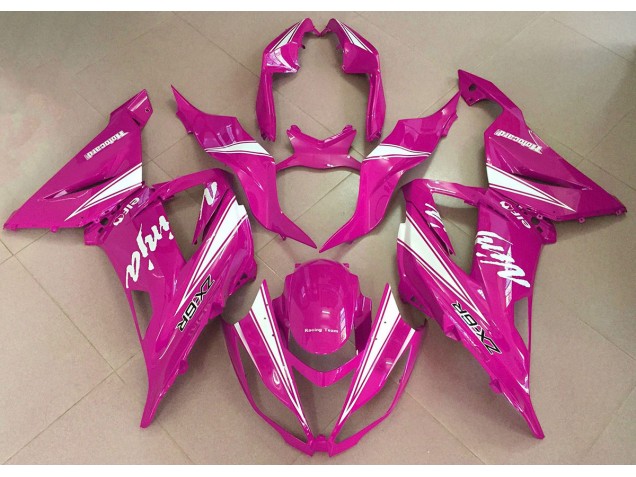 Ninja Rosa 2013-2018 ZX6R Carena Moto Ninja Rosa 2013-2018 ZX6R Carena Moto