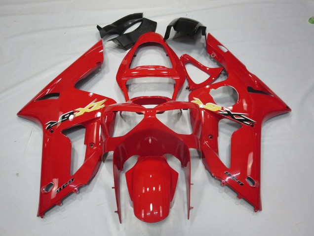 Ninja Rosso 2003-2004 ZX6R Carena Moto Ninja Rosso 2003-2004 ZX6R Carena Moto