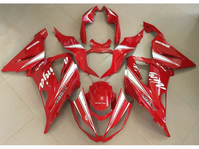 Ninja Rosso 2013-2018 ZX6R Carena Moto Ninja Rosso 2013-2018 ZX6R Carena Moto