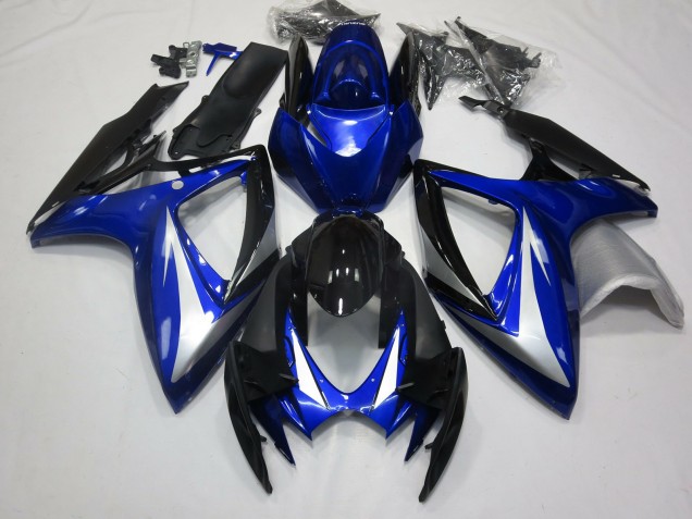 OEM Stile Blu Intenso 2006-2007 GSXR 600-750 Carena Moto OEM Stile Blu Intenso 2006-2007 GSXR 600-750 Carena Moto