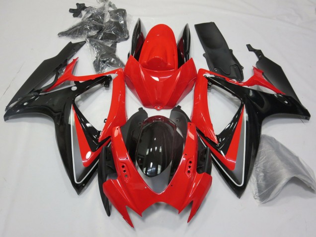 OEM Stile Rosso 2006-2007 GSXR 600-750 Carena Moto OEM Stile Rosso 2006-2007 GSXR 600-750 Carena Moto