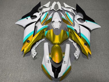 Oro & Azzurro Lucido 2017-2021 R6 Carena Moto