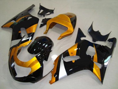 Oro & Nero 2001-2003 GSXR 600-750 Carena Moto